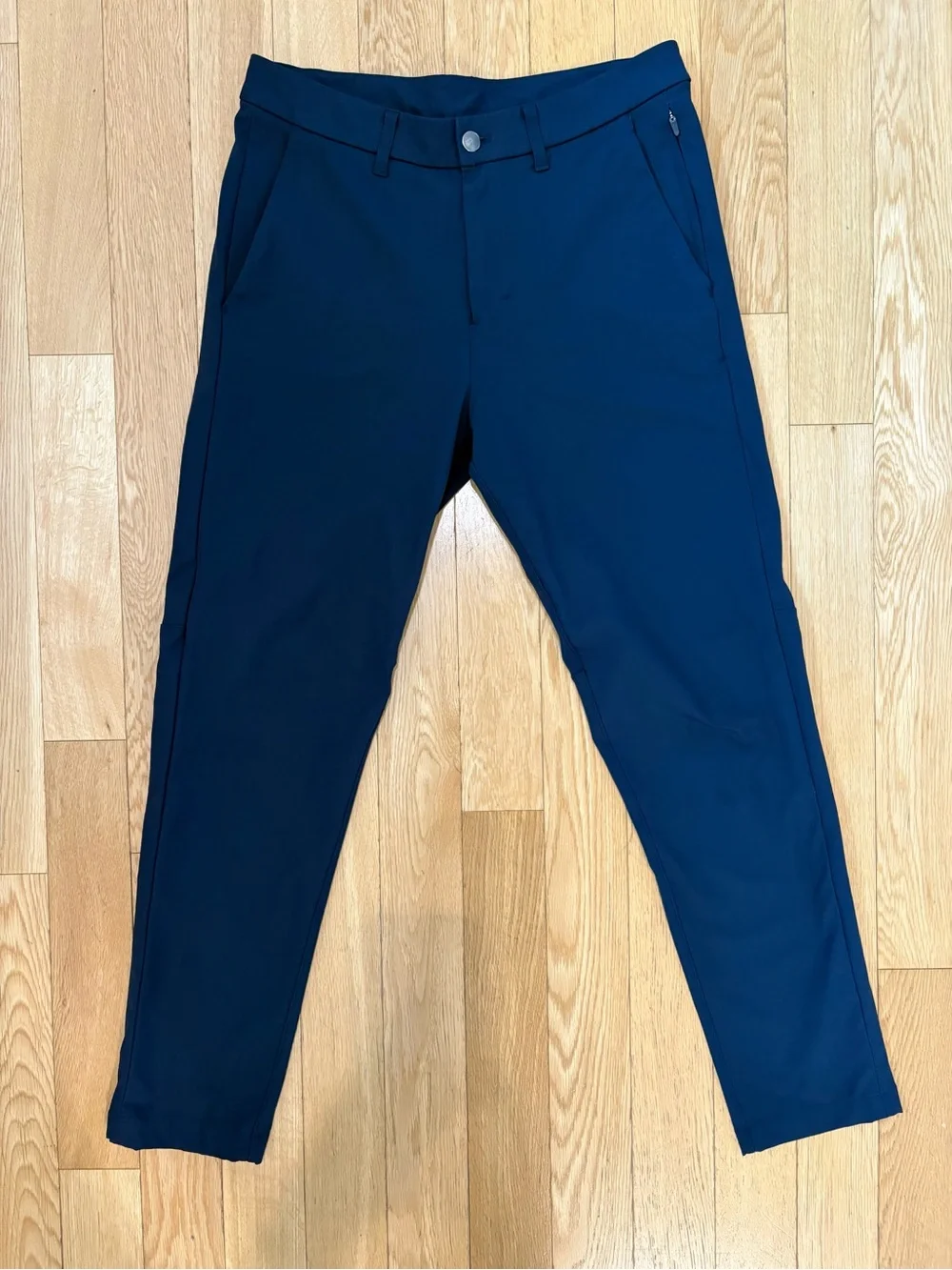 Lululemon Commission Slim Pant 31 Navy Warpstreme Chino Trouser LM5522S